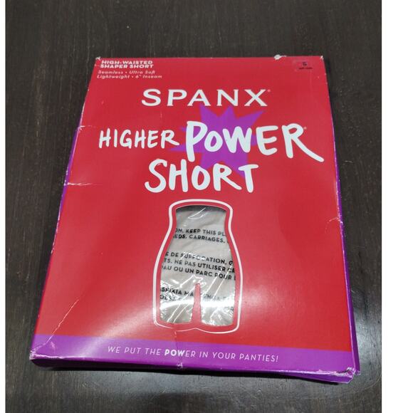 Spanx NEW (READ) Size Small Higher Power Short High-Waisted Seamless Shaper - Picture 6 of 8